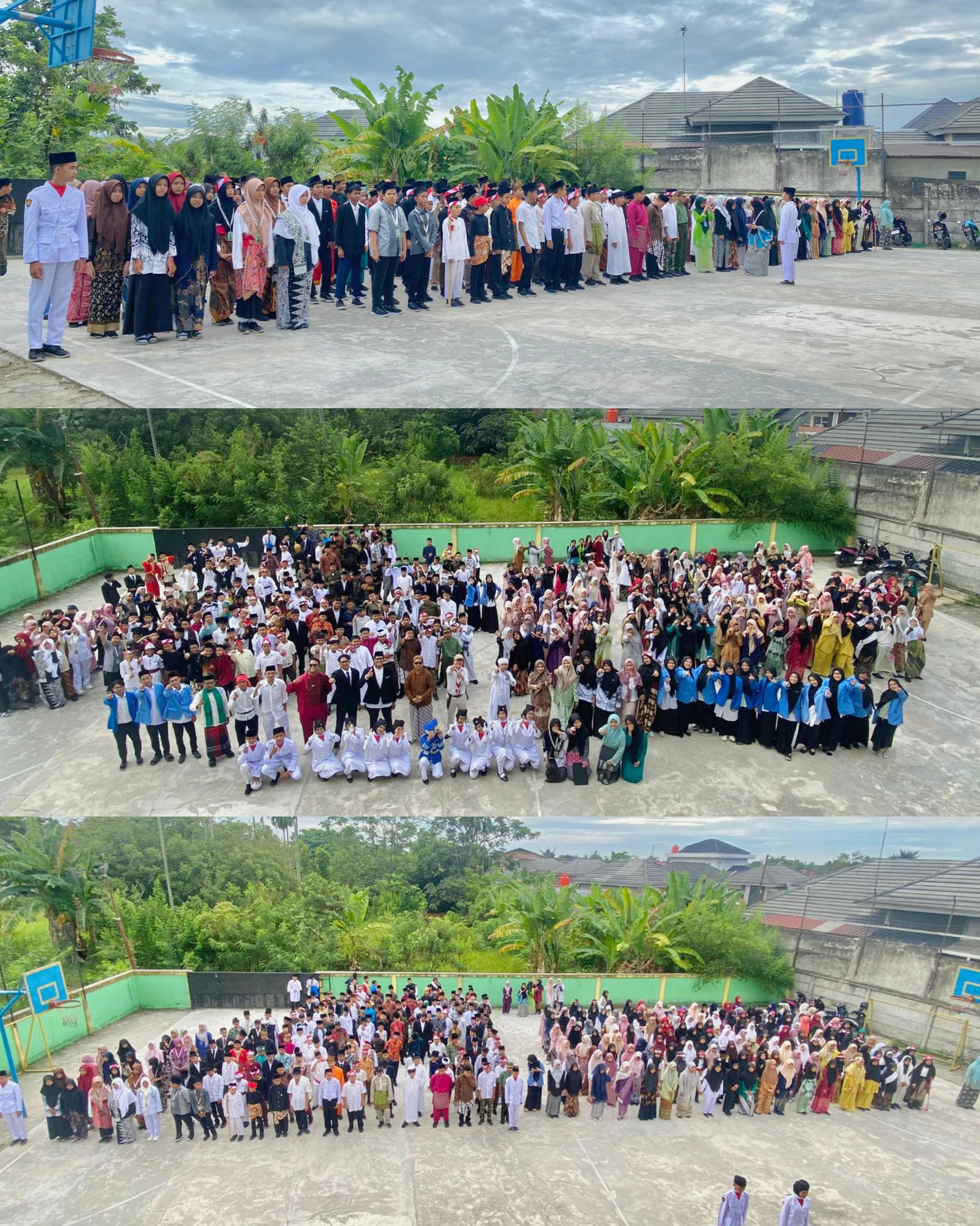 Semangat kepahlawanan menyala di MTs Fadhilah Pekanbaru, Upacara 10 November penuh nuansa islami dan kebhinekaan 